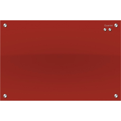 QUARTET INFINITY GLASS BOARD 450x600mm Memo Red *** While Stocks Last ***