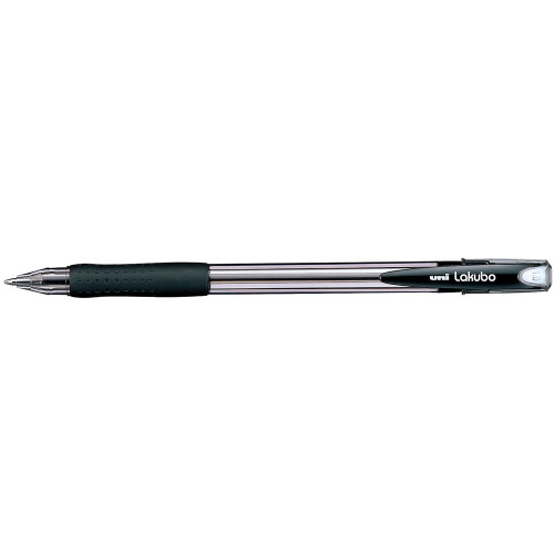 UNIBALL LAKUBO MED 1.0 BLACK SG100 (10) MED BLK, Bx12