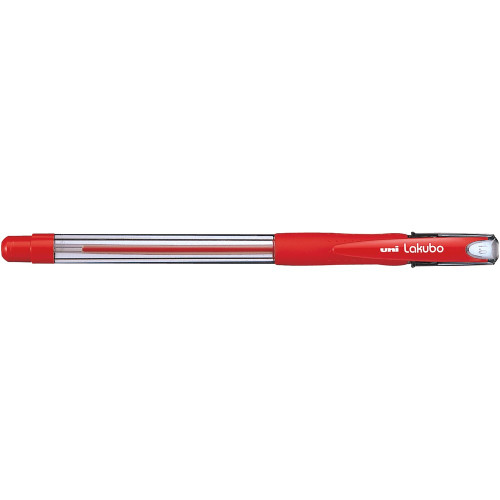 UNIBALL SG100 (10) LAKUBO BALLPOINT PEN 1.0mm Red, Bx12
