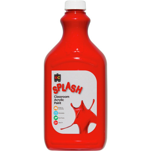 EC CLASSROOM SPLASH PAINT 2 Litre Toffee Red Apple