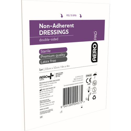 AEROPAD Non-Adherent Dressing 10 x 10cm, Each