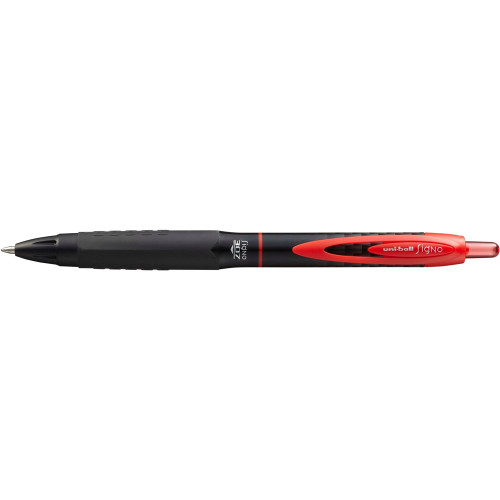 UNI-BALL SIGNO 307 GEL PEN Retractable 0.7mm Red Ink Pk12