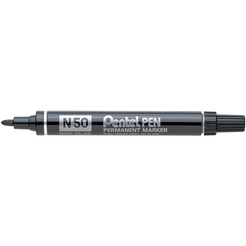 PENTEL N50 BULLET TIP BLACK N50-A