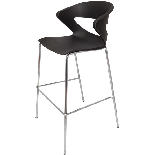 RAPIDLINE TAURUS STOOL Hospitality Stacking Stool Black