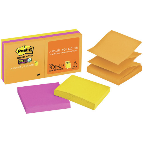 POST-IT R330-6SSUC NOTE POP-UP Super Sticky 76x76mm Ultra 70005292696