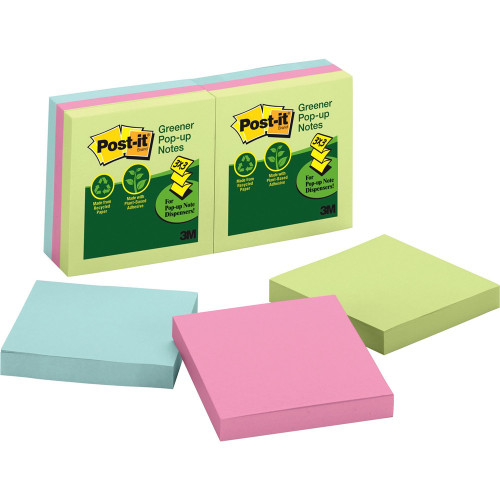 POST-IT R330RP-6AP POP-UP NOTES Greener Pastel 70007053294