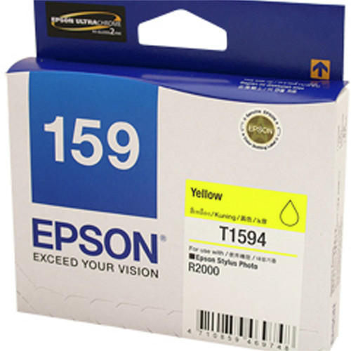 EPSON 159 ORIGINAL YELLOW INK CARTRIDGE Suits Stylus Photo R2000