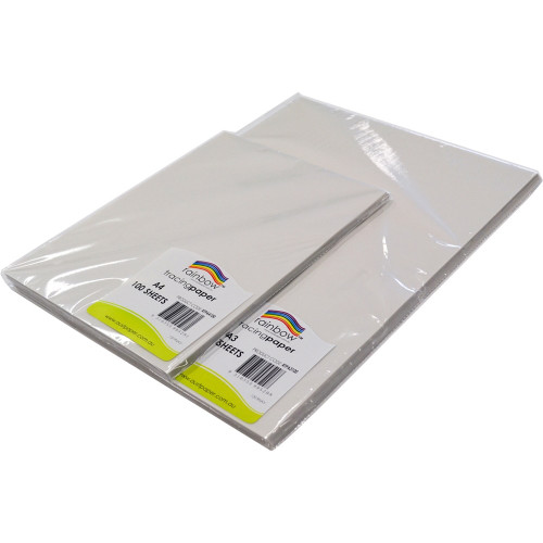 RAINBOW A3 TRACING PAPER 100 Sheets Pack 90gsm