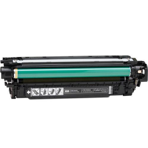 HP 504A BLACK ORIGINAL LASERJET TONER CARTRIDGE 5K (CE250A) Suits LaserJet CP3520 / 3525 / CM3530