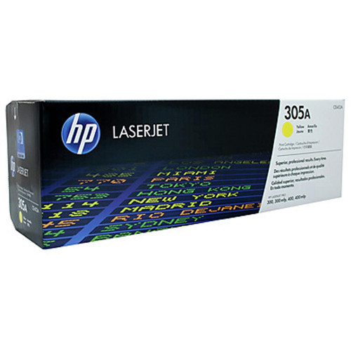 HP 305A YELLOW ORIGINAL LASERJET TONER CARTRIDGE 2.6K (CE412A) Suits LaserJet Pro 400 M451/ M475