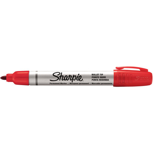SHARPIE METAL PRO PERMANENT MARKER Bullet Point Red