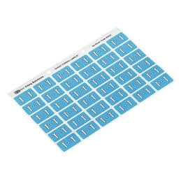 AVERY ALPHABETICAL 'T' SIDE TAB COLOUR CODING LABELS 25 x 38 mm, 180/Pack