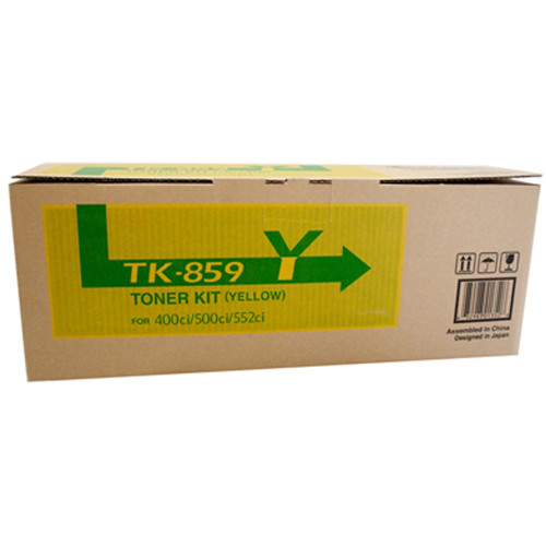KYOCERA TK859Y TONER CARTRIDGE Yellow TK-859Y
