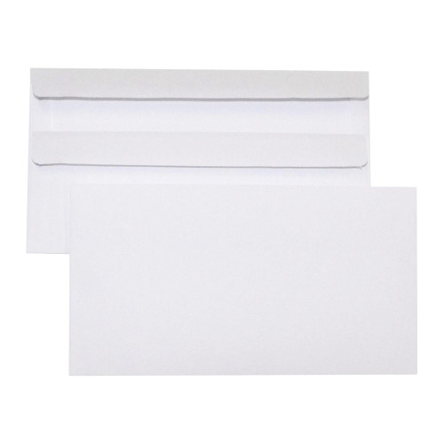 CUMBERLAND PLAIN ENVELOPES 90x165 SelfSeal 80g (Carton of 500)