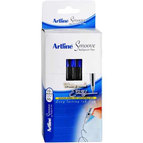 ARTLINE SMOOVE BPP STICK MEDIUM BLUE Bx50
