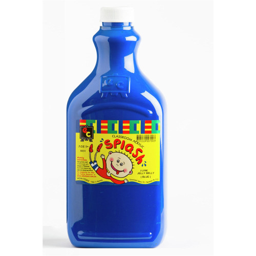 EC CLASSROOM SPLASH PAINT 2 Litre Jelly Belly (Blue)