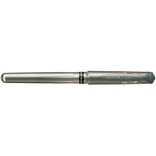 UNIBALL GEL SIGNO BROAD SILVER UM153S