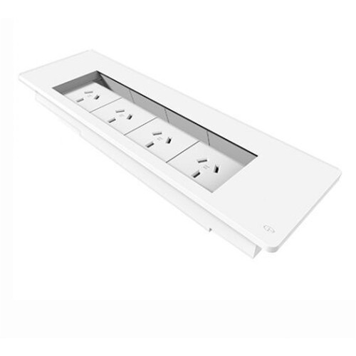 RAPID FLIP BOX 4 GPO Surface Mounted Box
White