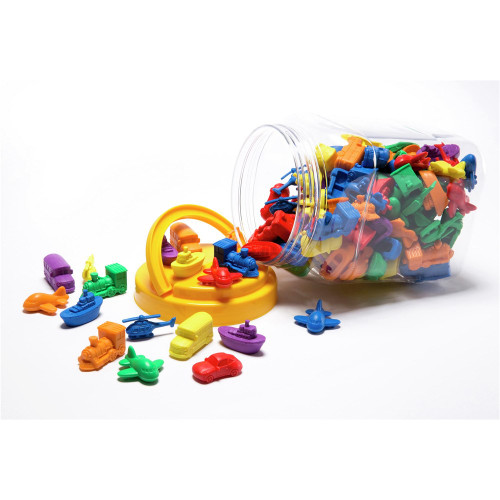 LEARNING CAN BE FUN Transport Counters Jar 72