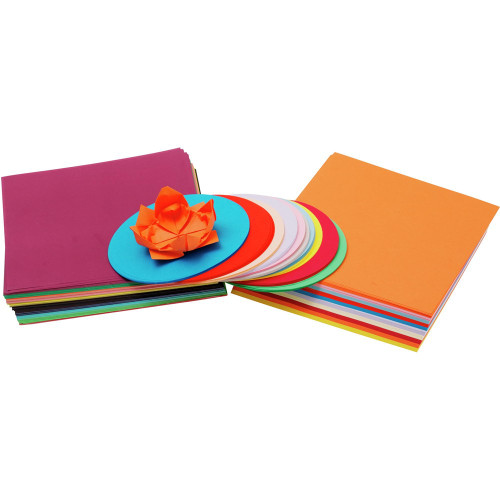 JASART COVER PAPER 380x510mm 125gsm Assorted Pack of 500