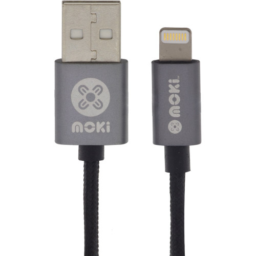 Moki Lightning Cable ACC MSTLCABGM
GUN METAL