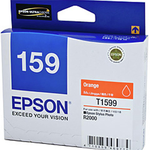 EPSON 159 ORIGINAL ORANGE INK CARTRIDGE Suits Stylus Photo R2000