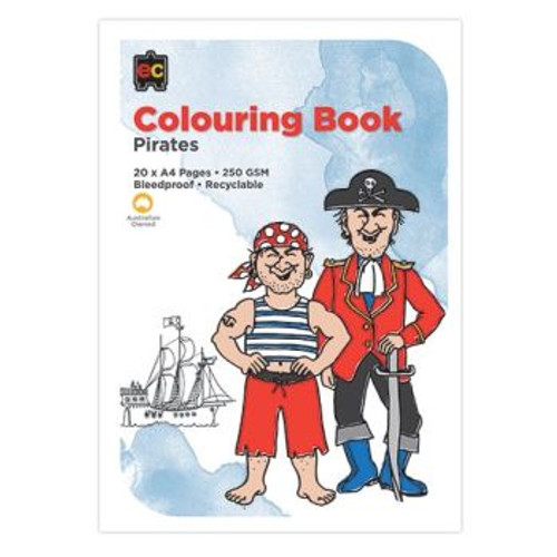 PIRATES COLOURING BOOK