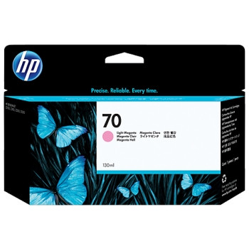HP 70 ORIGINAL 130-ML LIGHT MAGENTA INK CARTRIDGE (C9455A) Suits HP Designjet Z2100