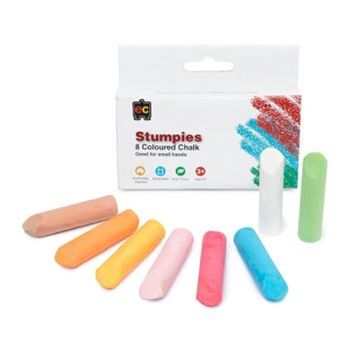 EC STUMPIES CHALK PKT 8