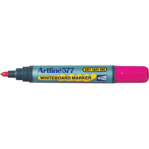 ARTLINE 517/577 DRYSAFE WHITEBOARD MARKERS Pink