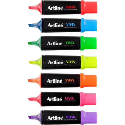 ARTLINE VIVIX HIGHLIGHTERS Assorted Pack of 10