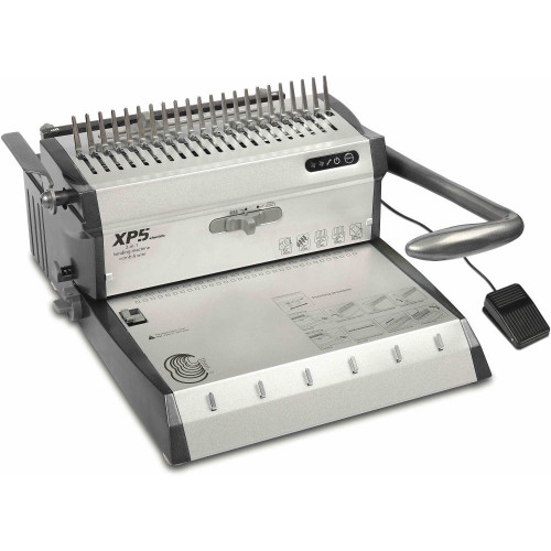 GOLD SOVEREIGN MGSXP5 ELECTRIC Binding Machine Wire & Comb Adjustable Margins