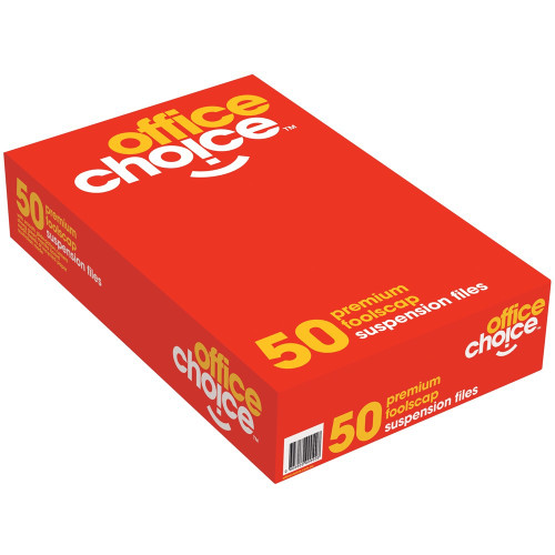 OFFICE CHOICE CRYSTALFILE COMPLETE 11100002OC - 111000/02OC ** While Stocks Last ** (Pack of 50)