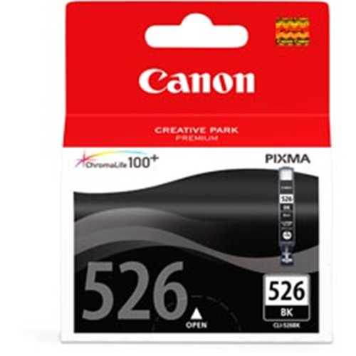 CANON CLI-526 ORIGINAL BLACK INK CARTRIDGE Suits IP4850 / MG5150 / 5250 / 6150
