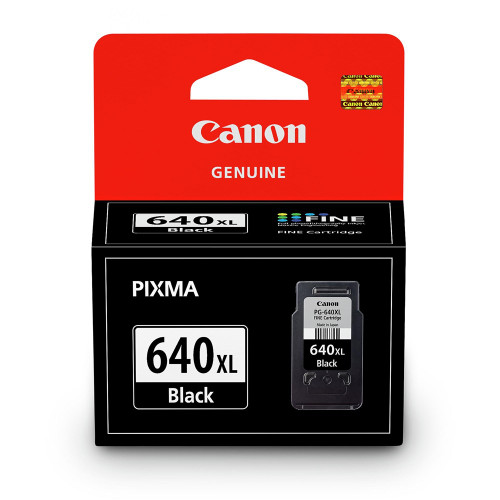 CANON PG-640XL ORIGINAL HIGH YIELD BLACK INK CARTRIDGE 400PG Suits PIXMA MG2160 / MG2260 / MG3160 / MG3260 / MG3560 / MG4160 / MG4260 / MX376 / MX396 / MX436 / MX456 / MX476 / MX516 / MX526 / MX536