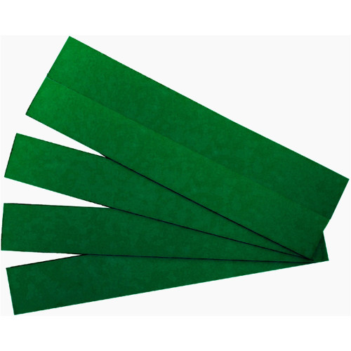 QUARTET MAGNETIC STRIPS Green, Pk25