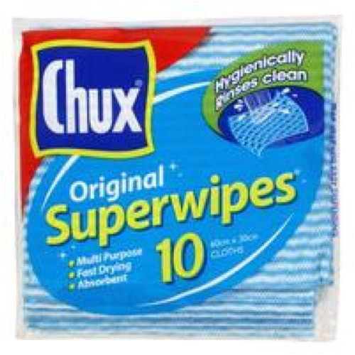 CHUX SUPERWIPES Regular 60cm x 30cm Pk10