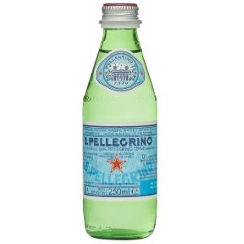 SAN PELLEGRINO SPARKLING MINERAL WATER 250ML CARTON OF 24