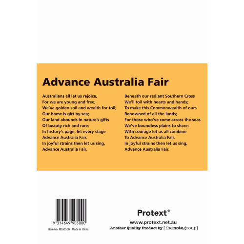 PROTEXT PP COVER STUDENT NOTE BOOK OLD GOLD 32 PAGE DOUBLE RULED 4MM / GUIDE