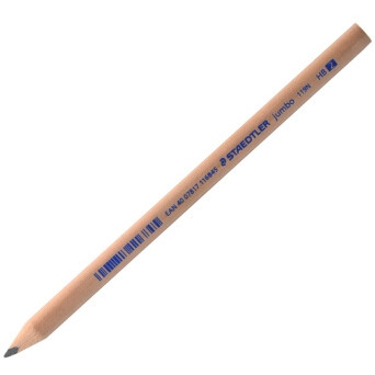 Staedtler 119 Natural Jumbo Pencil Triangular - HB, Box of 12