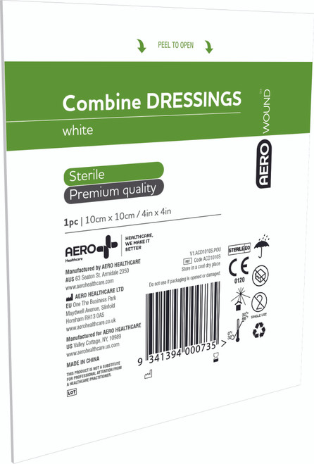 AEROWOUND Combine Dressing 10 x 10cm, Pack of 50