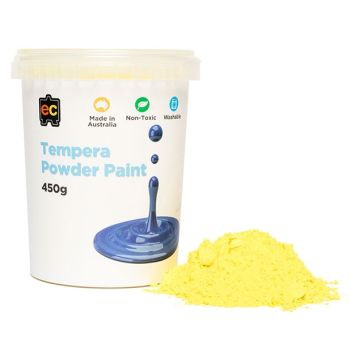 TEMPERA POWDER 450GM YELLOW