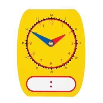 CLOCK DIAL DIGIT/ANALOG WRITE ON/WIPE OFF,5PCS