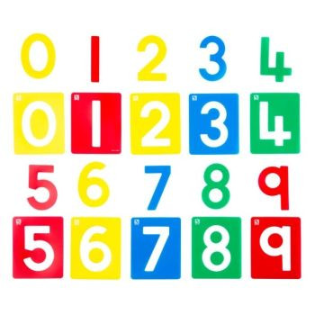 NUMBERS 0-9 STENCIL SET OF 10 LARGE
150mm x 200mm