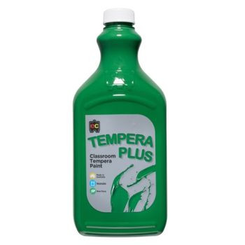 TEMPERA PLUS CLASSROOM PAINT 2L BRILLIANT GREEN