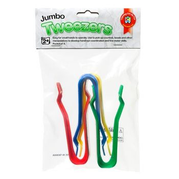 JUMBO TWEEZERS HANGSELL PACKET OF 4