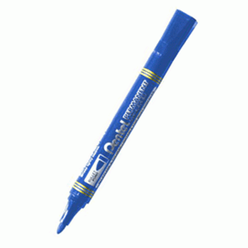 PENTEL PERMANENT MARKER N850 Blue 1.5mm bullet point Bx12