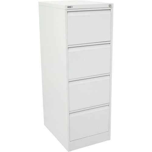 4 DRAWER FILING CABINET (ASSEMBLED) 460W X 620D X 1321H White China