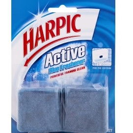 HARPIC FOAMING BLUE BLOCK 114G TWIN PACK