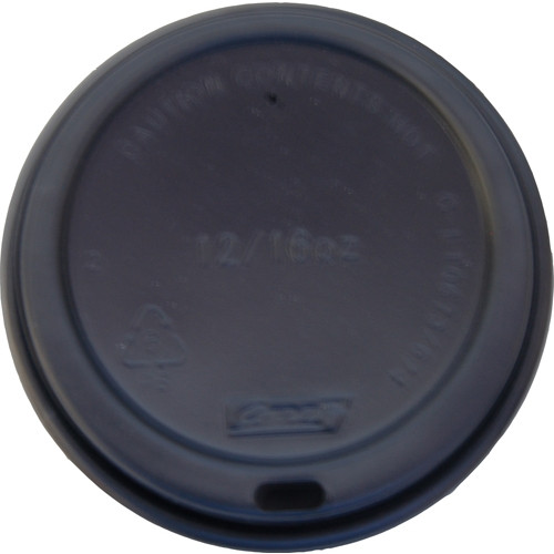 LIDS BLACK TO SUIT 8OZ SUPER SQUAT / 12OZ / 16OZ / 20OZ HOT CUPS Carton of 1000 - Lids Only (Suits FP-CHC0634 / FP-CHC0644 / FP-CHC0645 / FP-CHC0648 / FP-CHC0651)